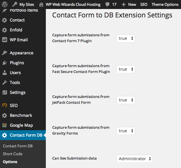 Proactive update for Contact Form DB WordPress plugin to fix whitescreen issue
