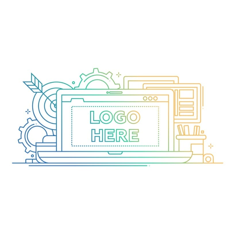 logo design 800 x 800 Website logo designs by Press Wizards